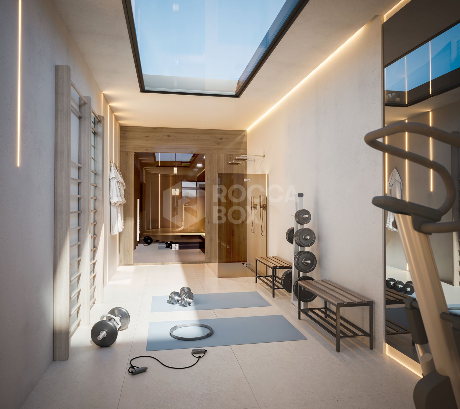 Stylish 2-Bedroom Apartment with Sea-Facing Terraces