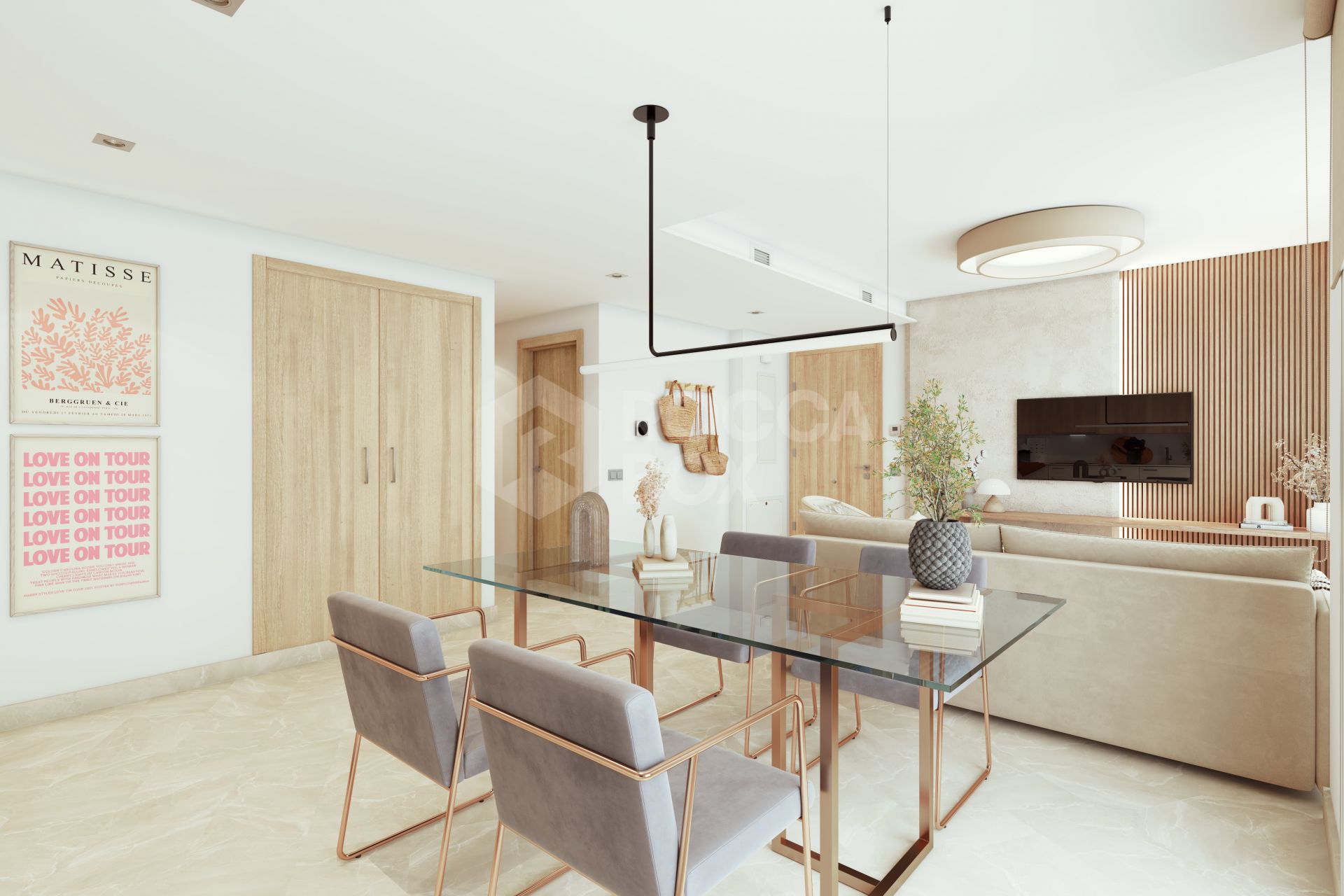 Modern 2-Bedroom Apartment with Sea and Mountain Views on the Costa del Sol