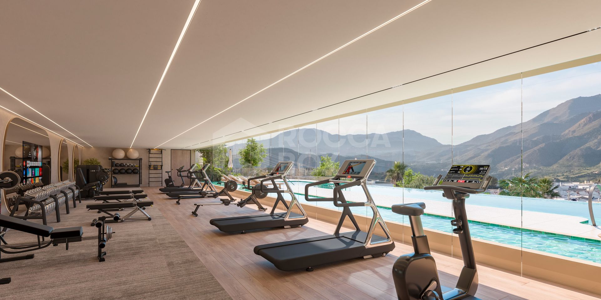 Modern 2-Bedroom Apartment with Sea & Mountain Views