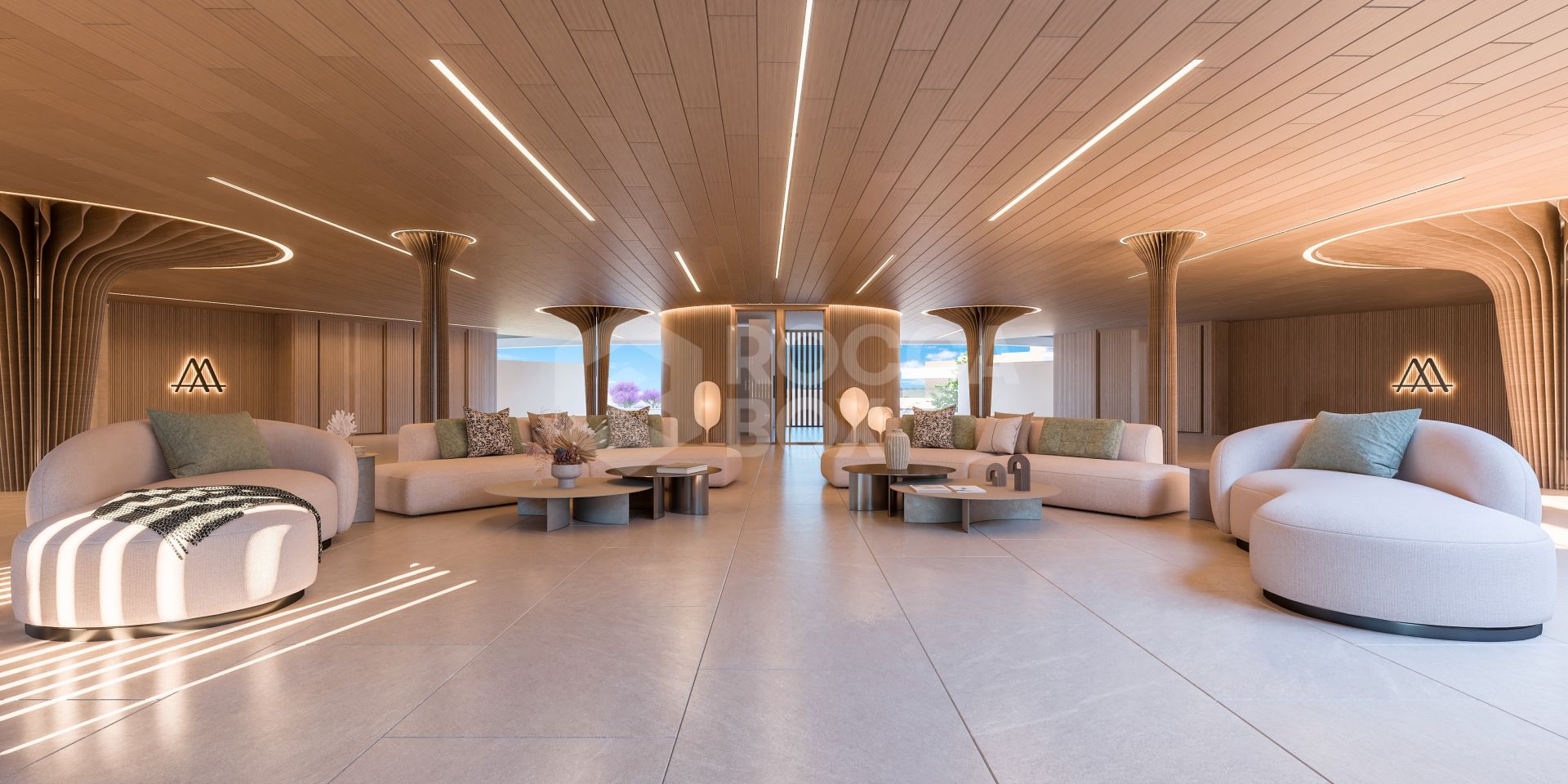 Modern 2-Bedroom Apartment with Sea & Mountain Views