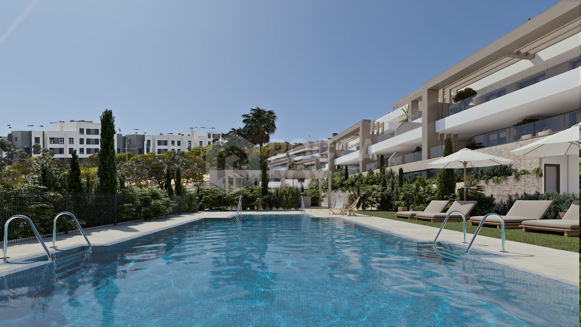 Modern 3-Bedroom Apartment with Panoramic Mediterranean Views