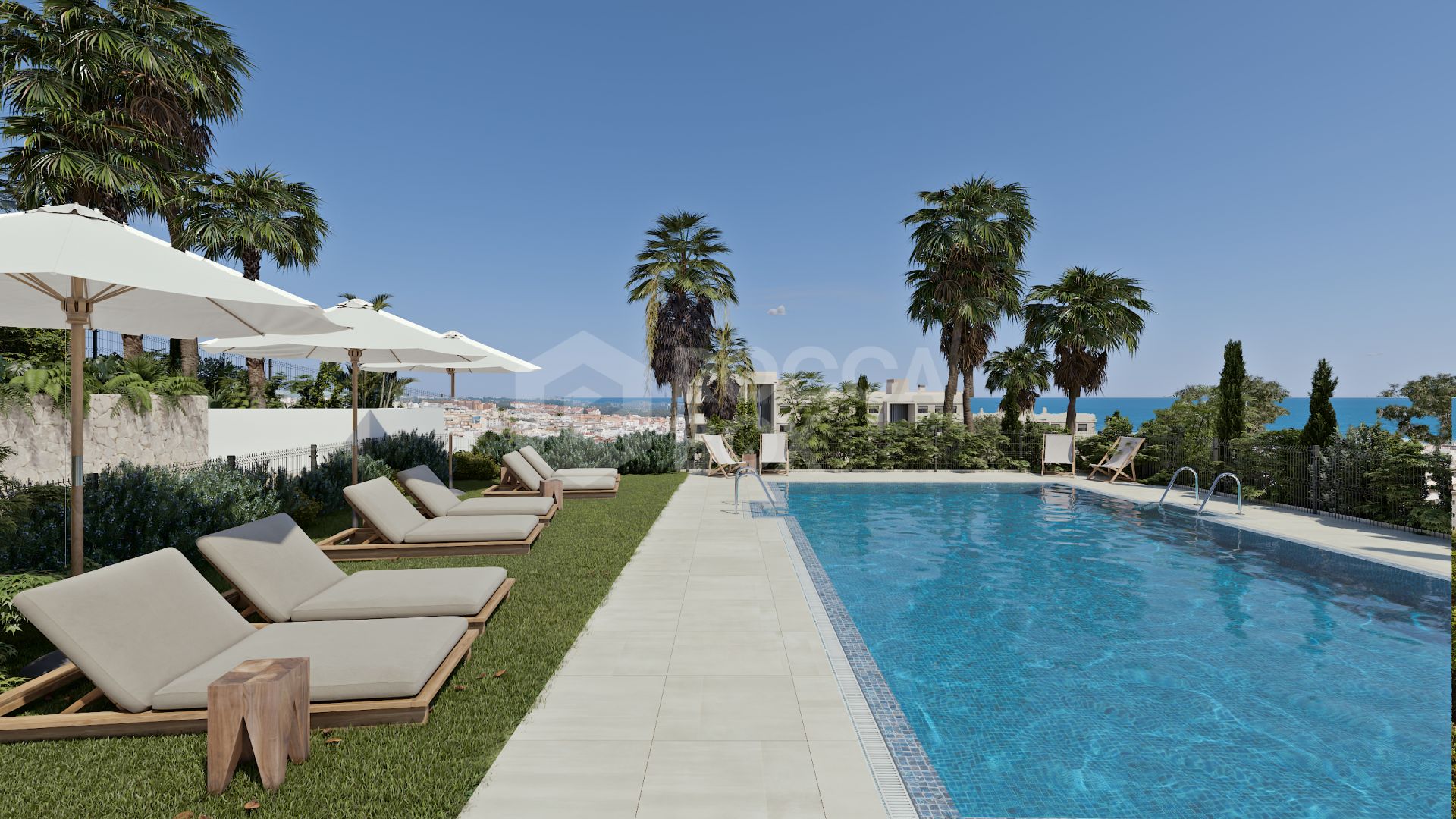 Modern 3-Bedroom Apartment with Panoramic Mediterranean Views