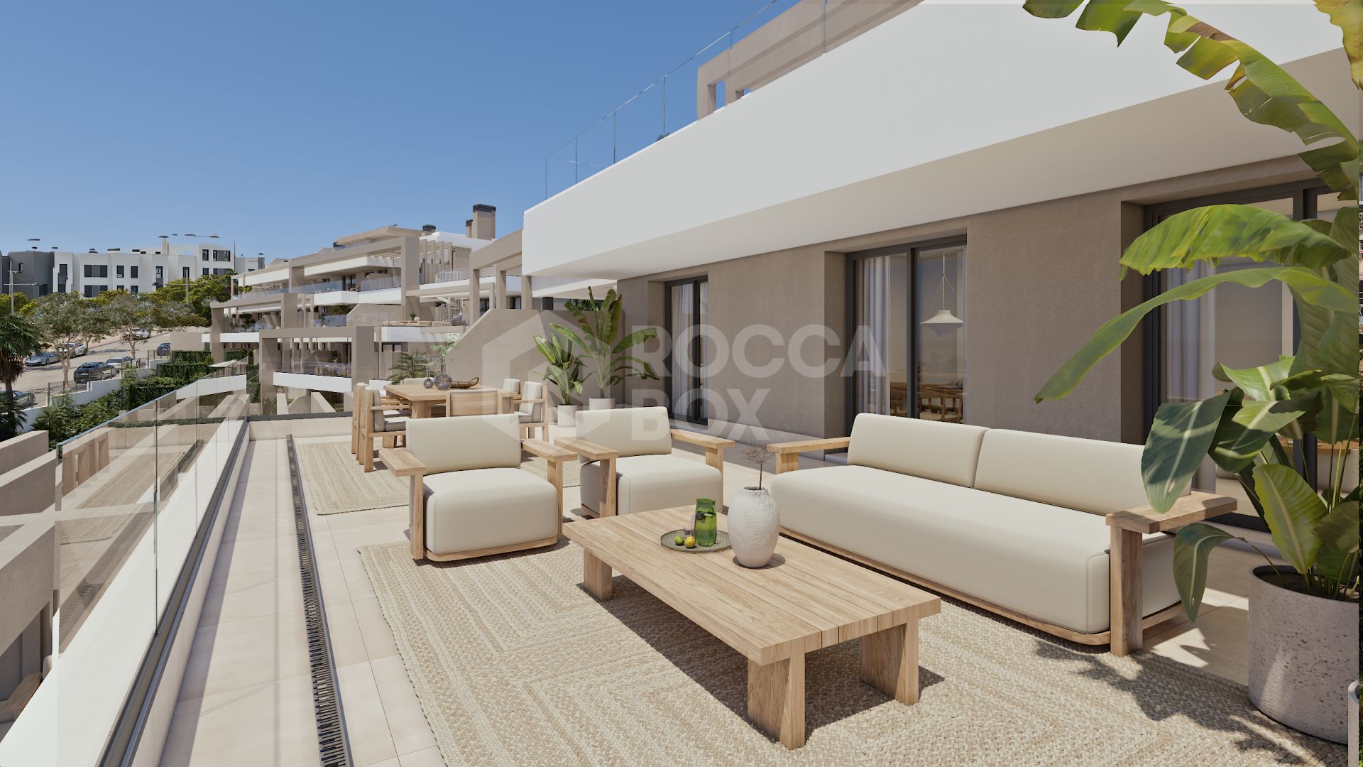 Modern 3-Bedroom Apartment with Panoramic Mediterranean Views