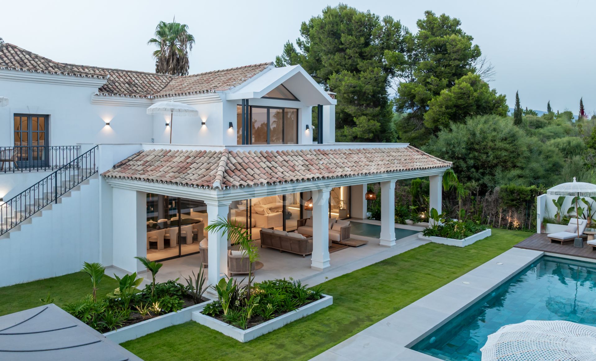 Andalusian-Inspired Villa with Contemporary Elegance