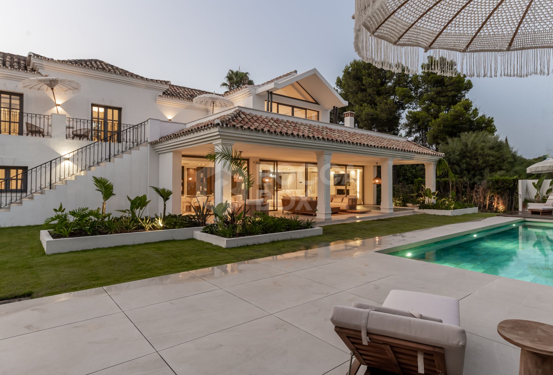 Andalusian-Inspired Villa with Contemporary Elegance