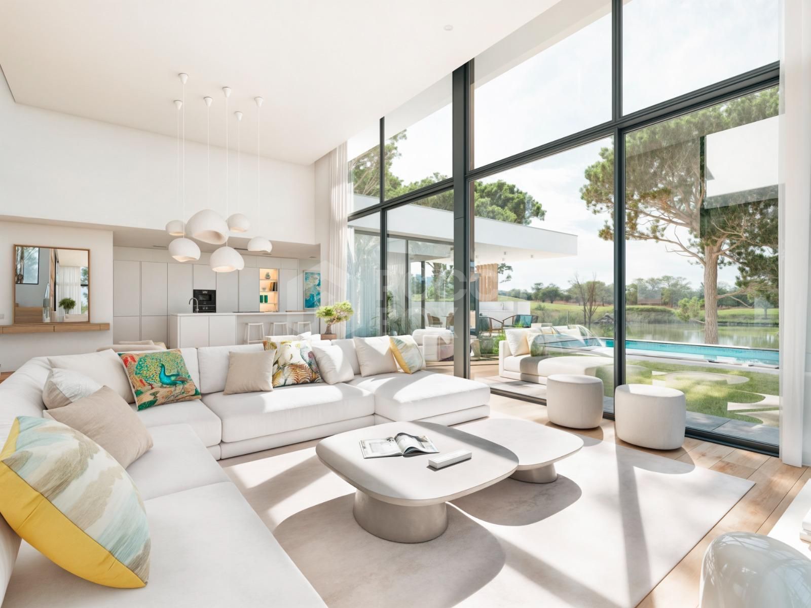 Stunning Contemporary Villa with Panoramic Sea Views in Valle Romano