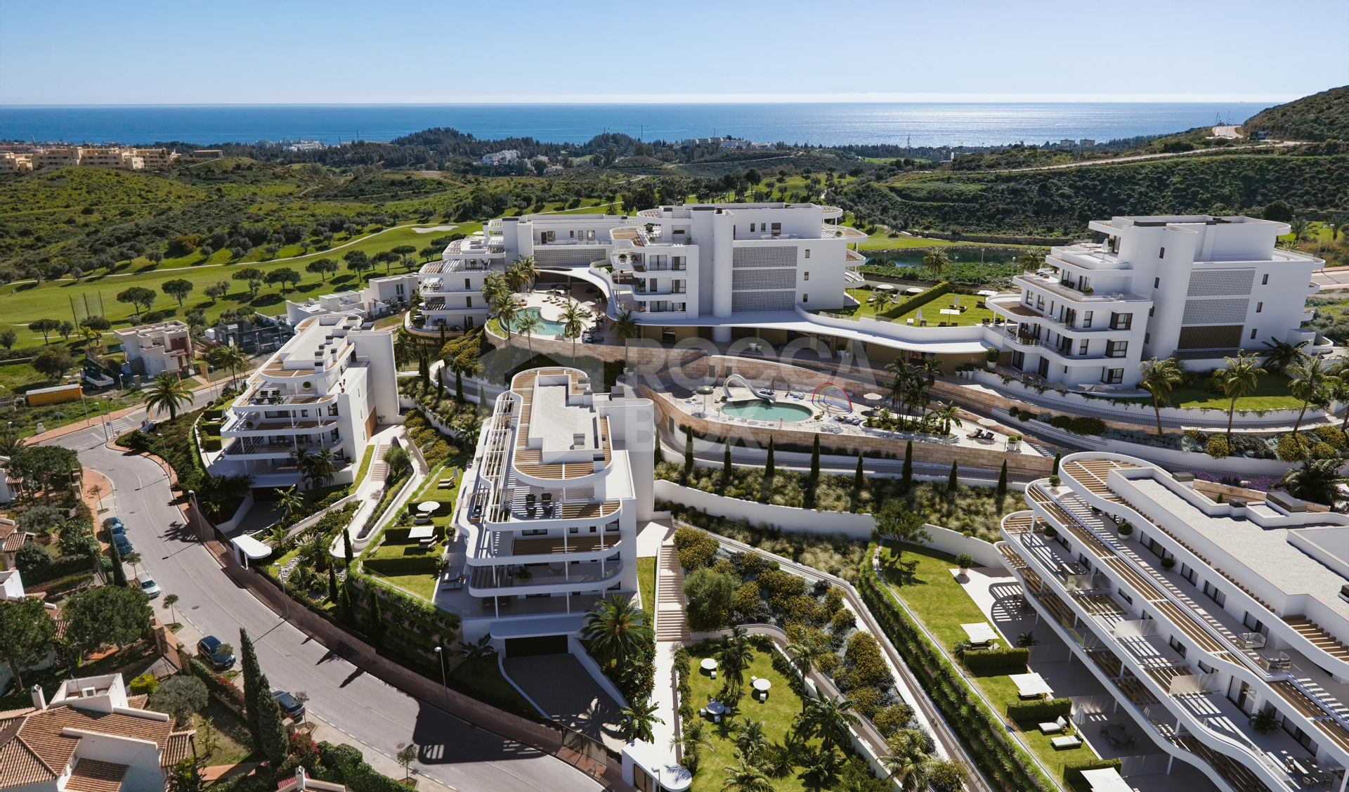 Modern 2-Bedroom Apartment with Panoramic Views in Mijas