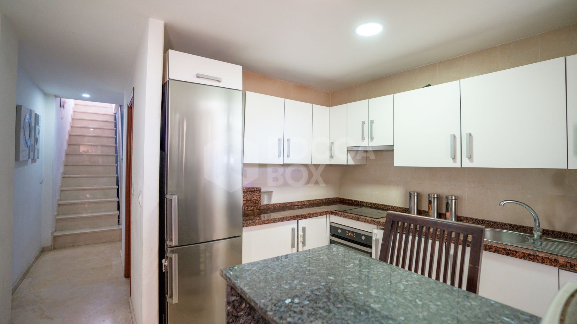 Charming Duplex Penthouse in Estepona Centre, Private Community with Mountain Views