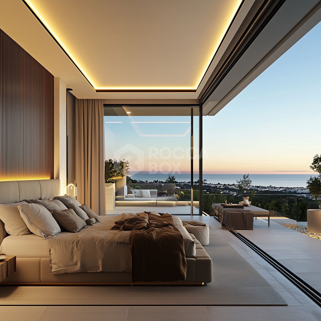 Prime Plot with Stunning Sea, Mountain, and Panoramic Views in Marbella