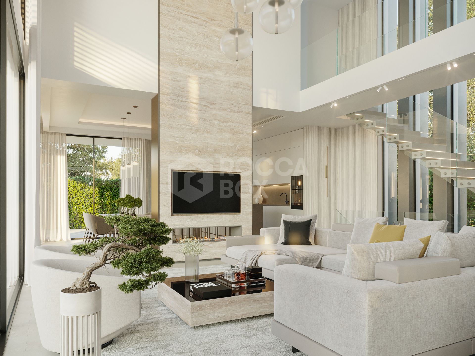 Elegant Luxury Villa with Stunning Pool, Mountain and Sea Views