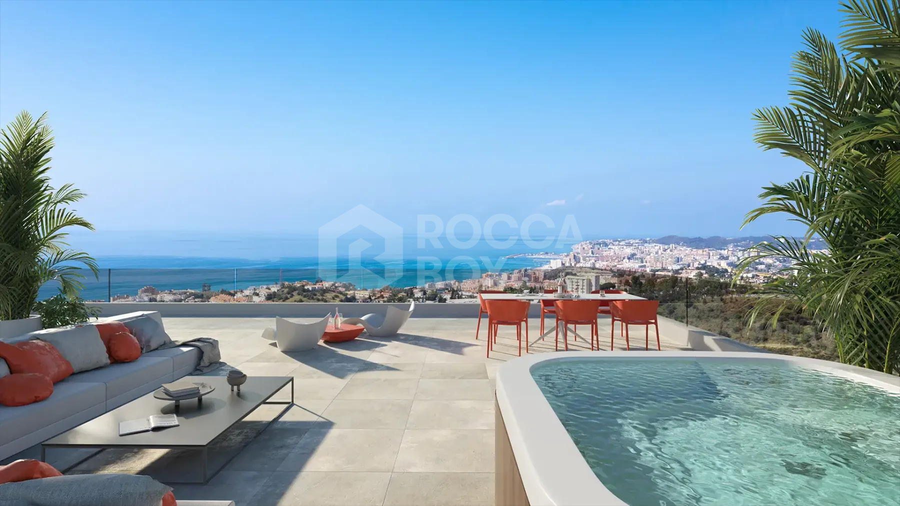 Luxury 3-Bedroom Apartment with Sea and Mountain Views