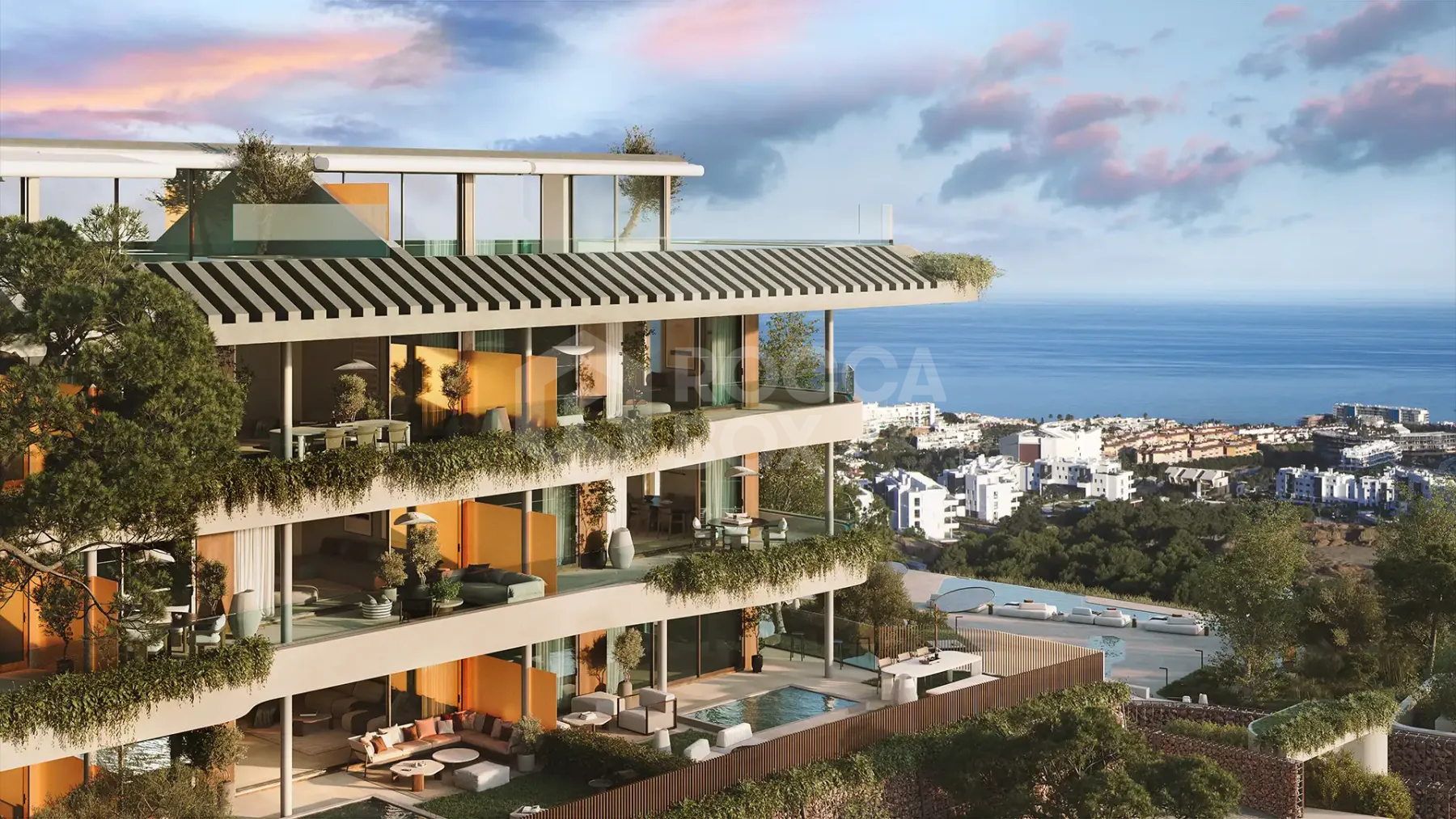 Luxury 3-Bedroom Apartment with Sea and Mountain Views