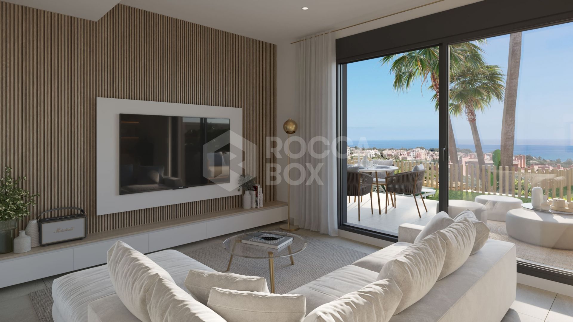 Luxurious Coastal Villa with Panoramic Views in Manilva
