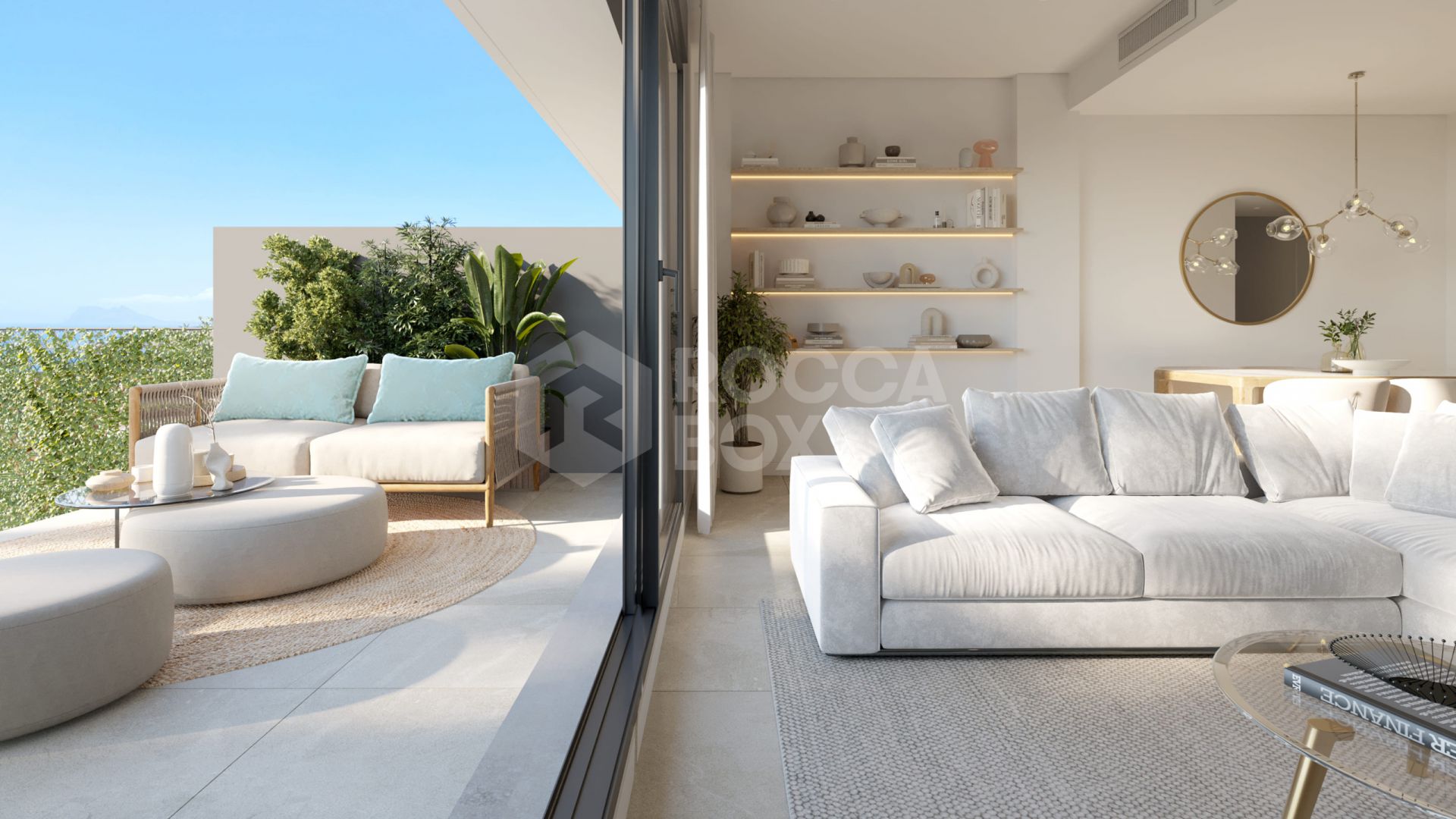 Luxurious Coastal Villa with Panoramic Views in Manilva