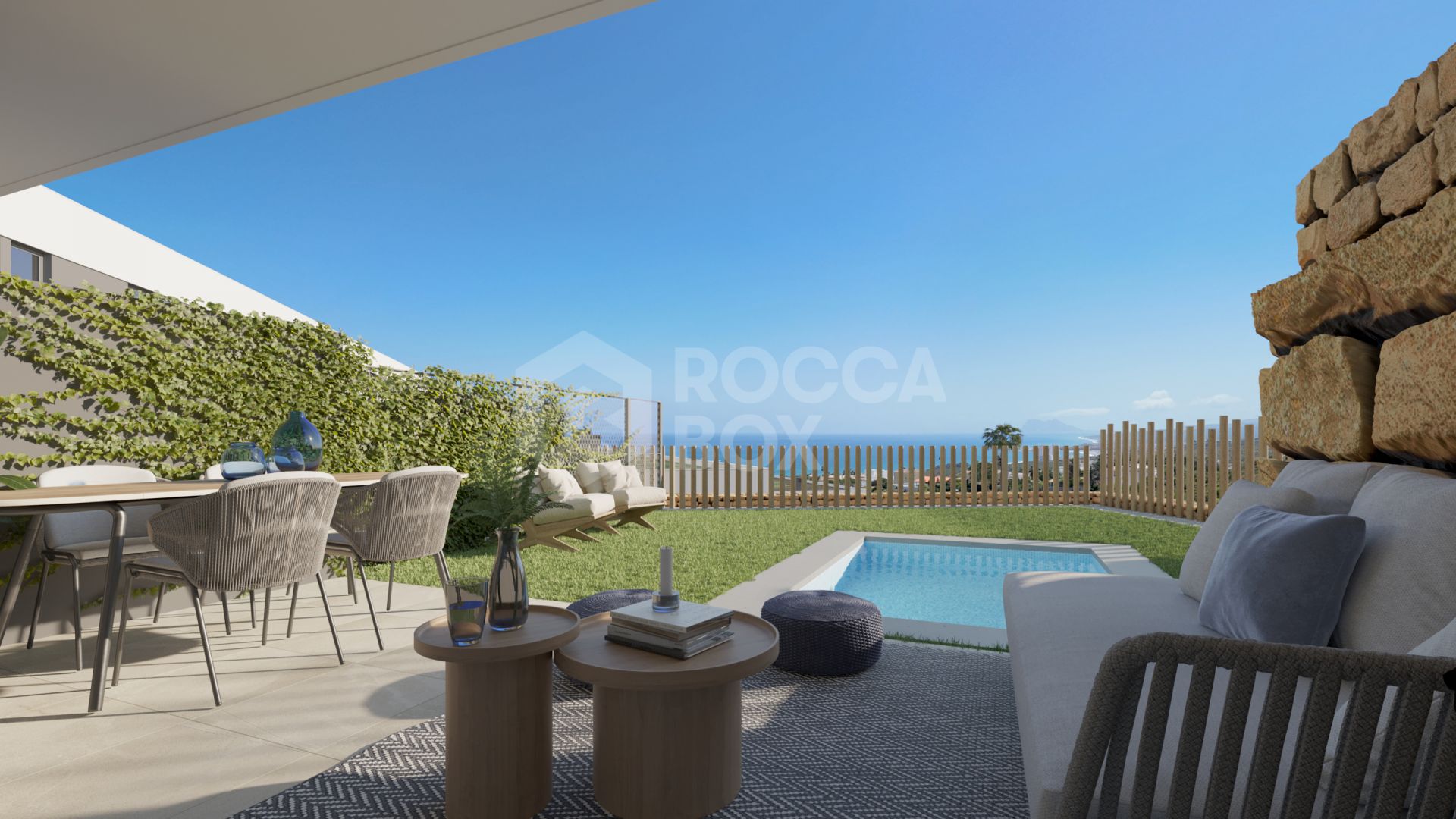 Luxurious Coastal Villa with Panoramic Views in Manilva