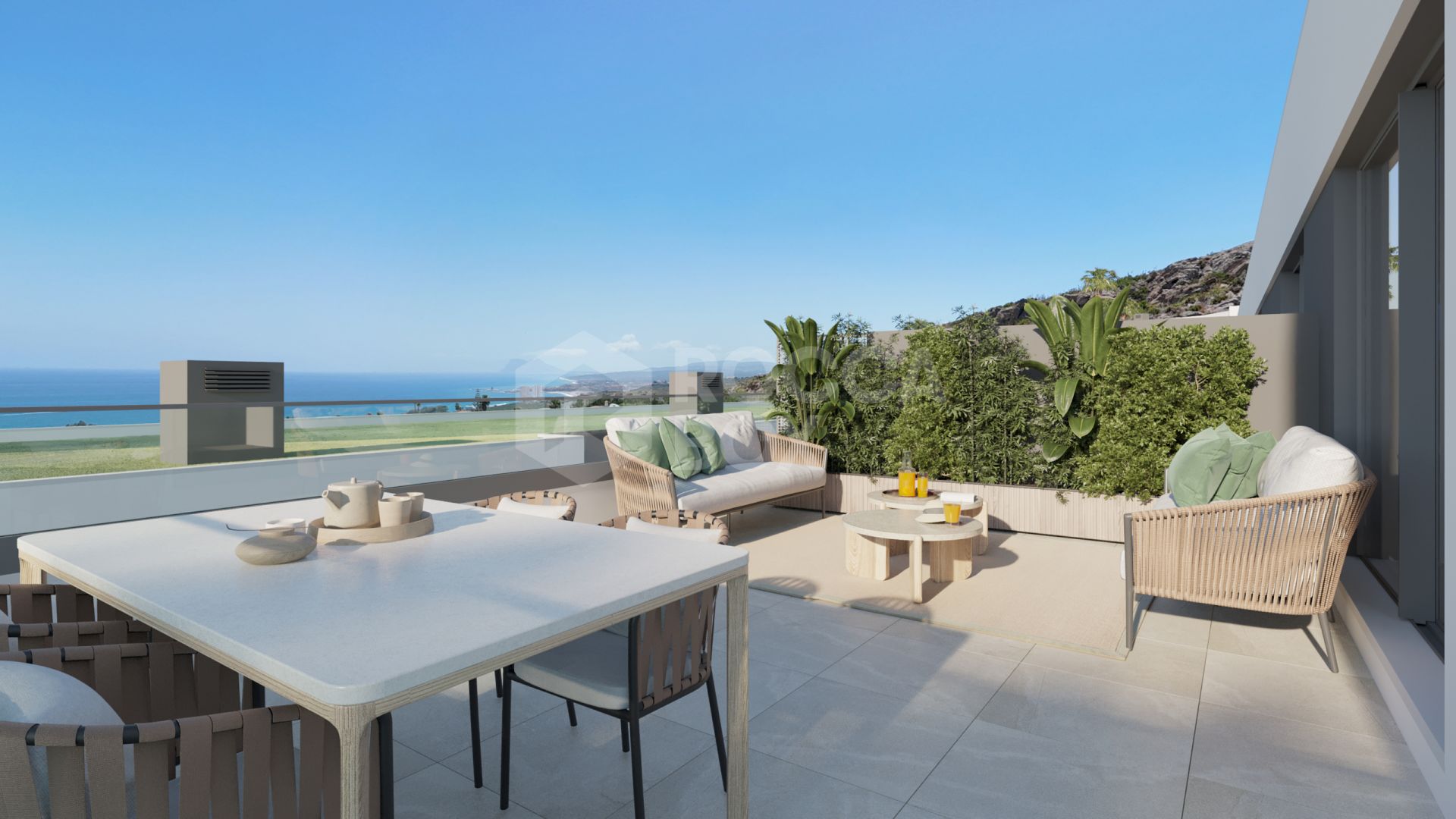 Luxurious Coastal Villa with Panoramic Views in Manilva
