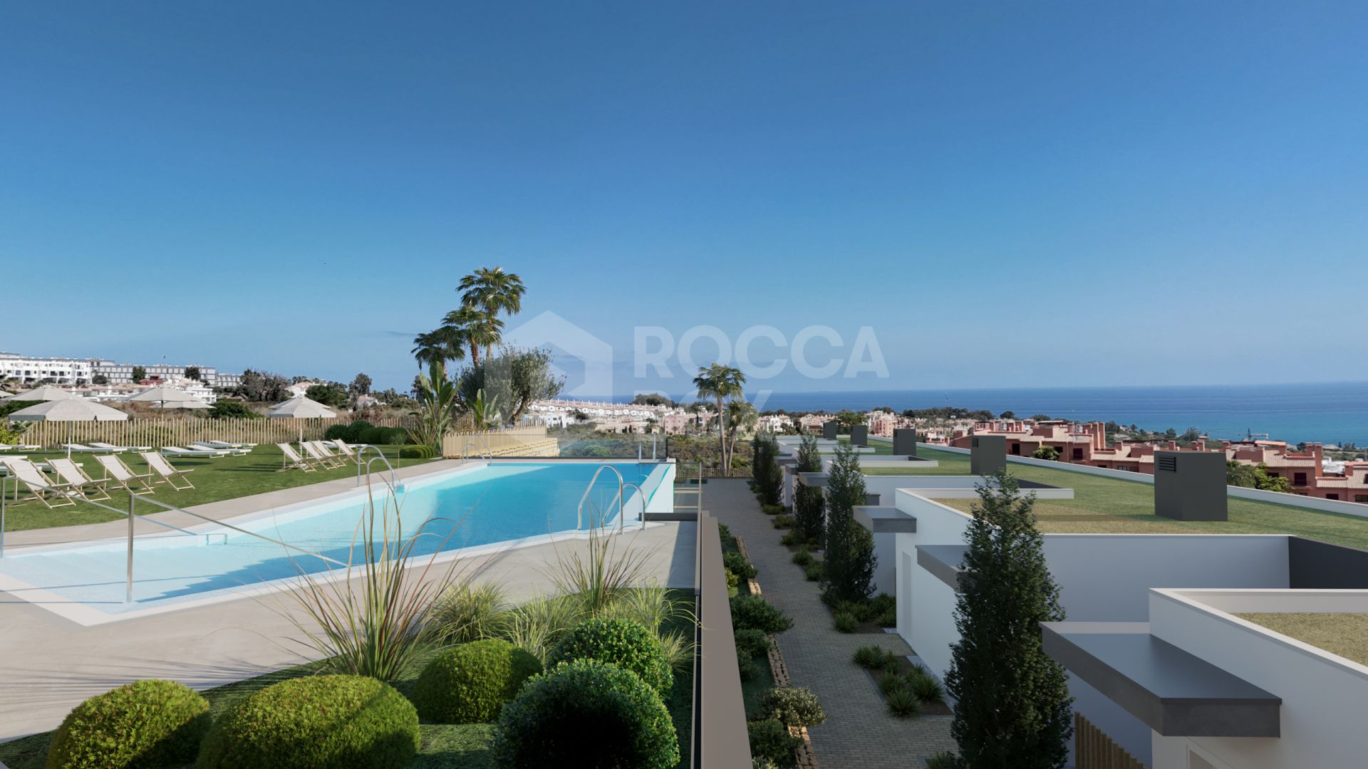 Luxurious Coastal Villa with Panoramic Views in Manilva