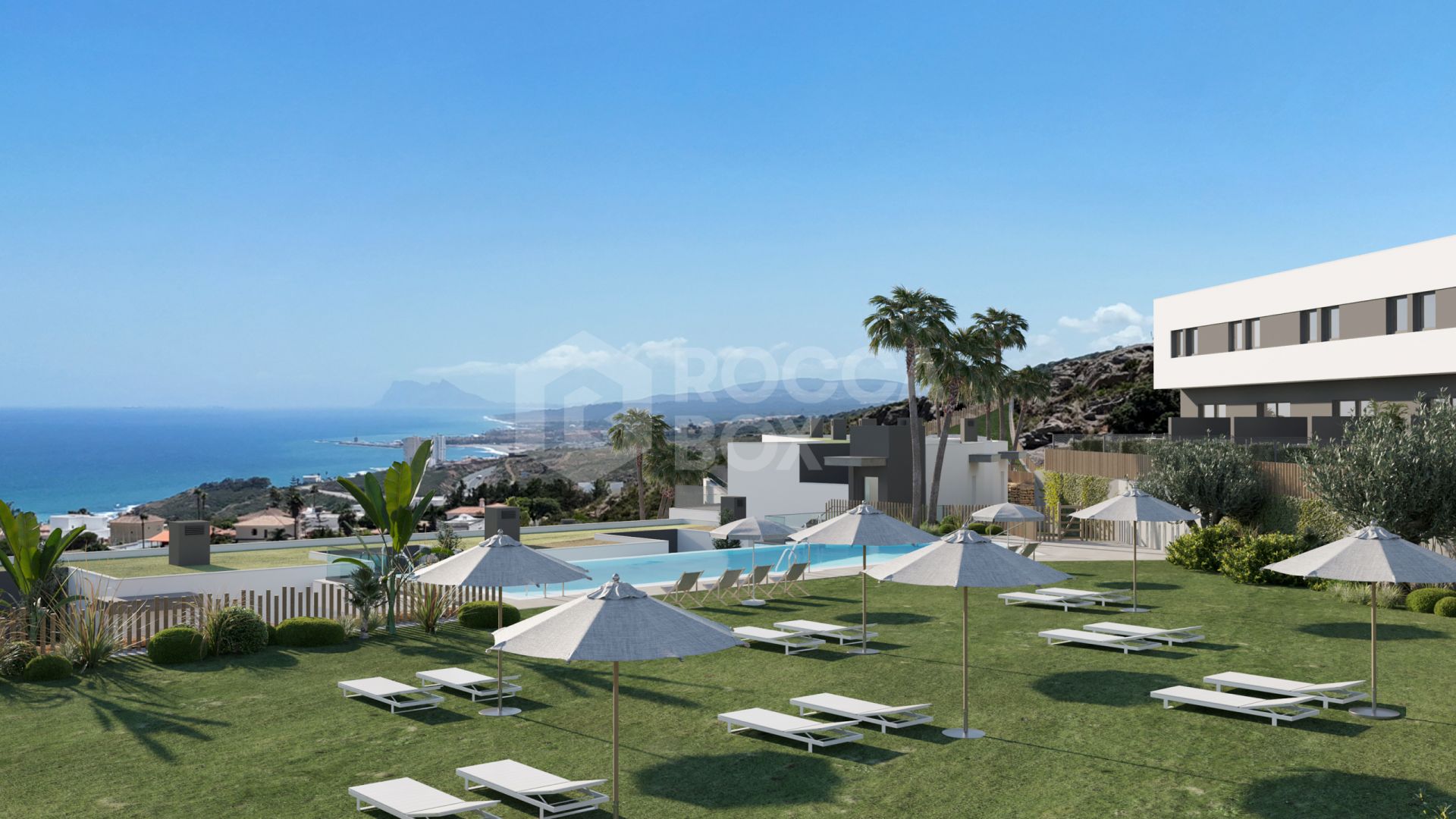 Luxurious Coastal Villa with Panoramic Views in Manilva