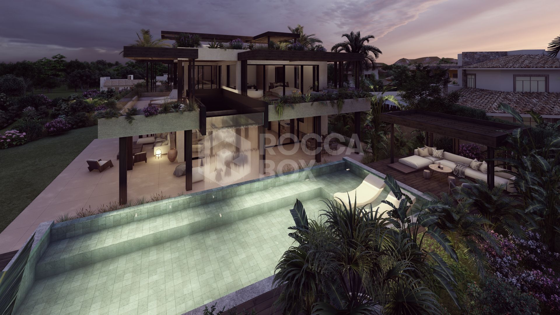 Exclusive Luxury Villa with Breathtaking Golf Course and Sea Views