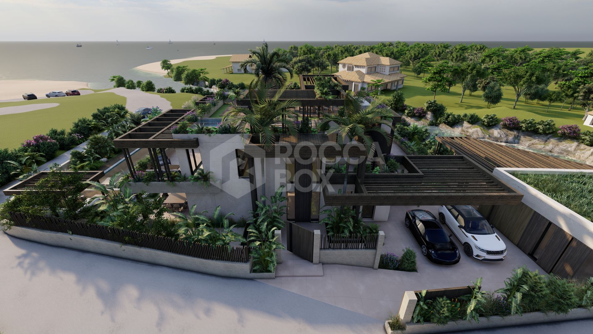 Exclusive Luxury Villa with Breathtaking Golf Course and Sea Views