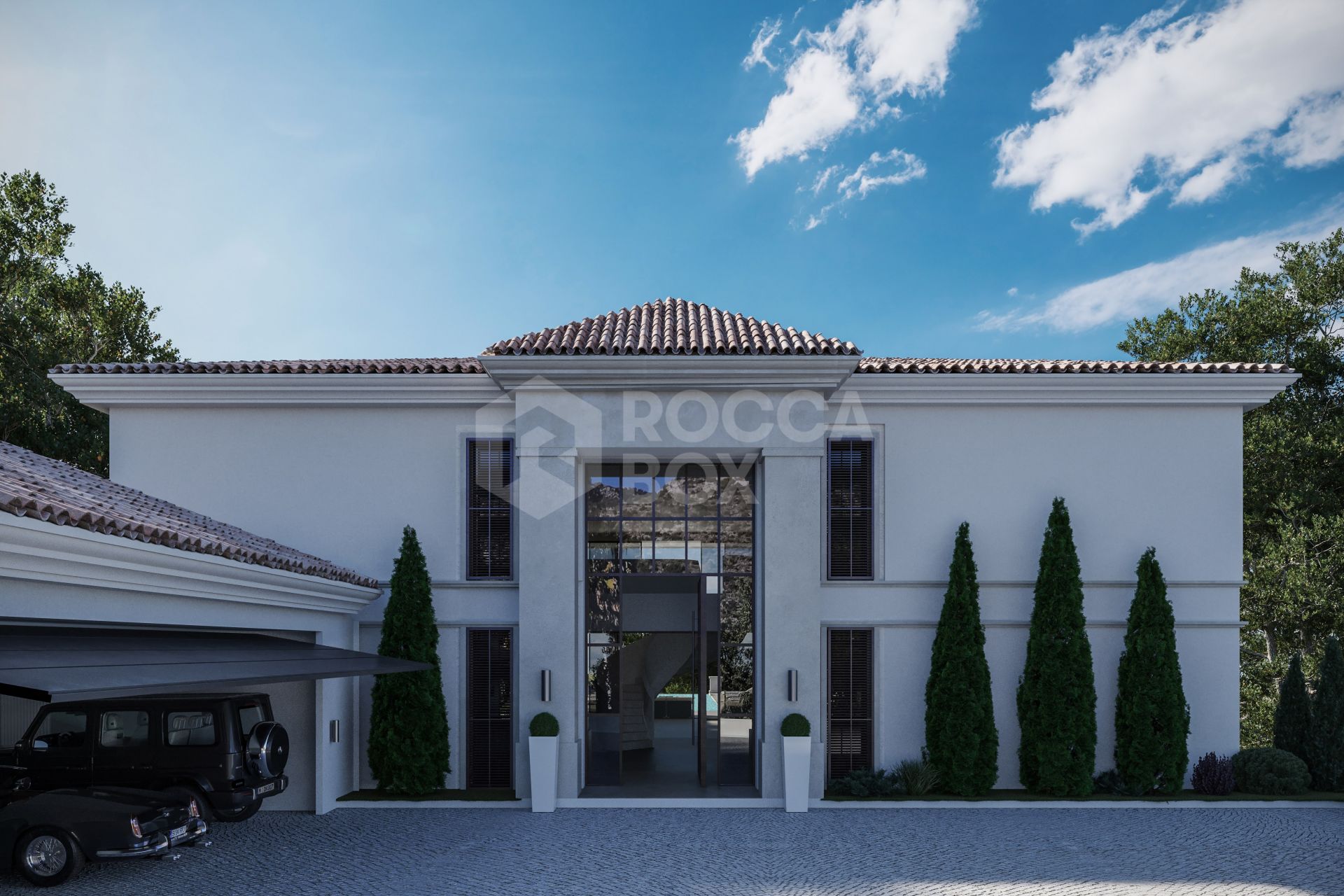 Exquisite Luxury Villa with Classic Andalusian Architecture in Costa del Sol