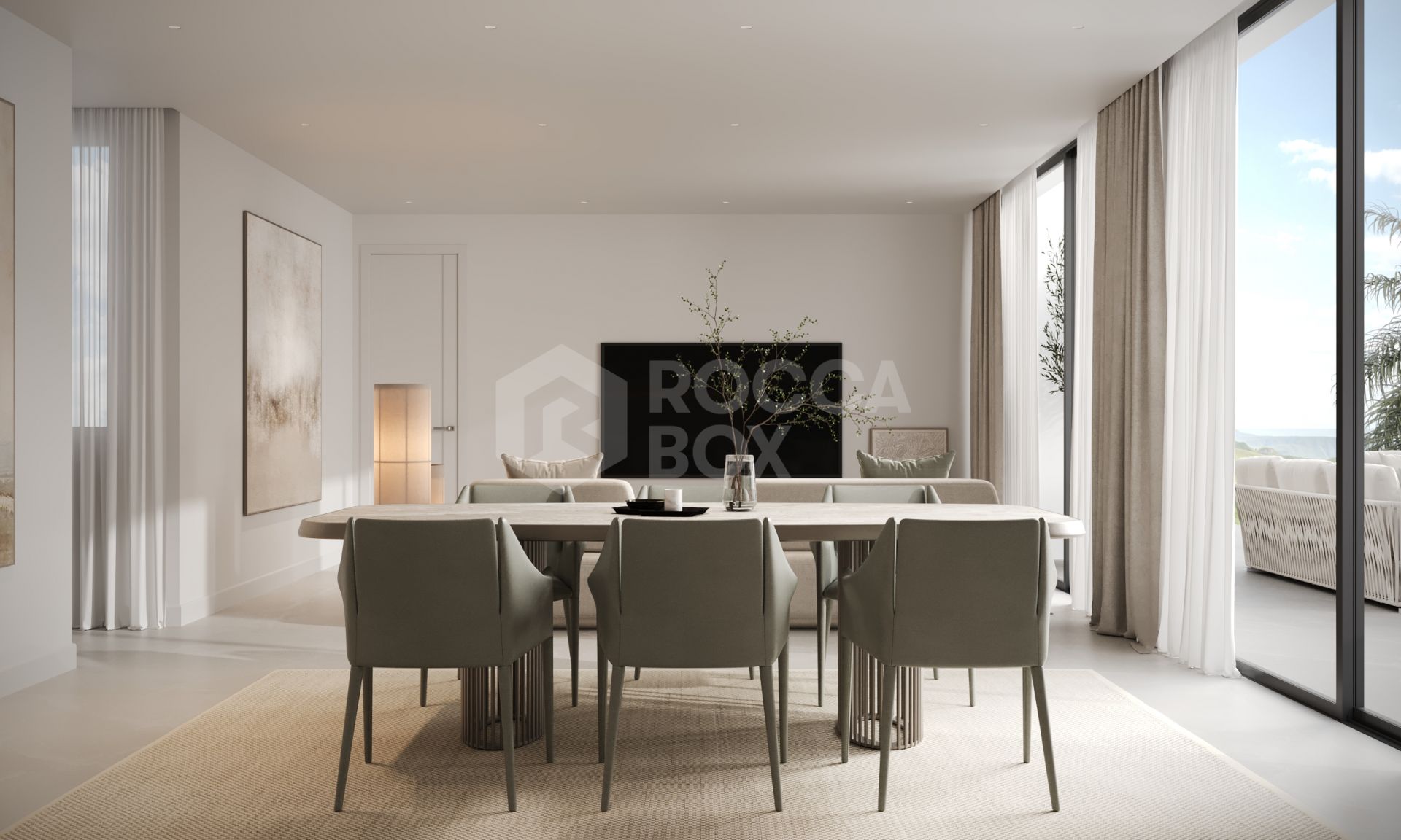 Elegant 3-Bedroom Apartment with Stunning Views in Estepona