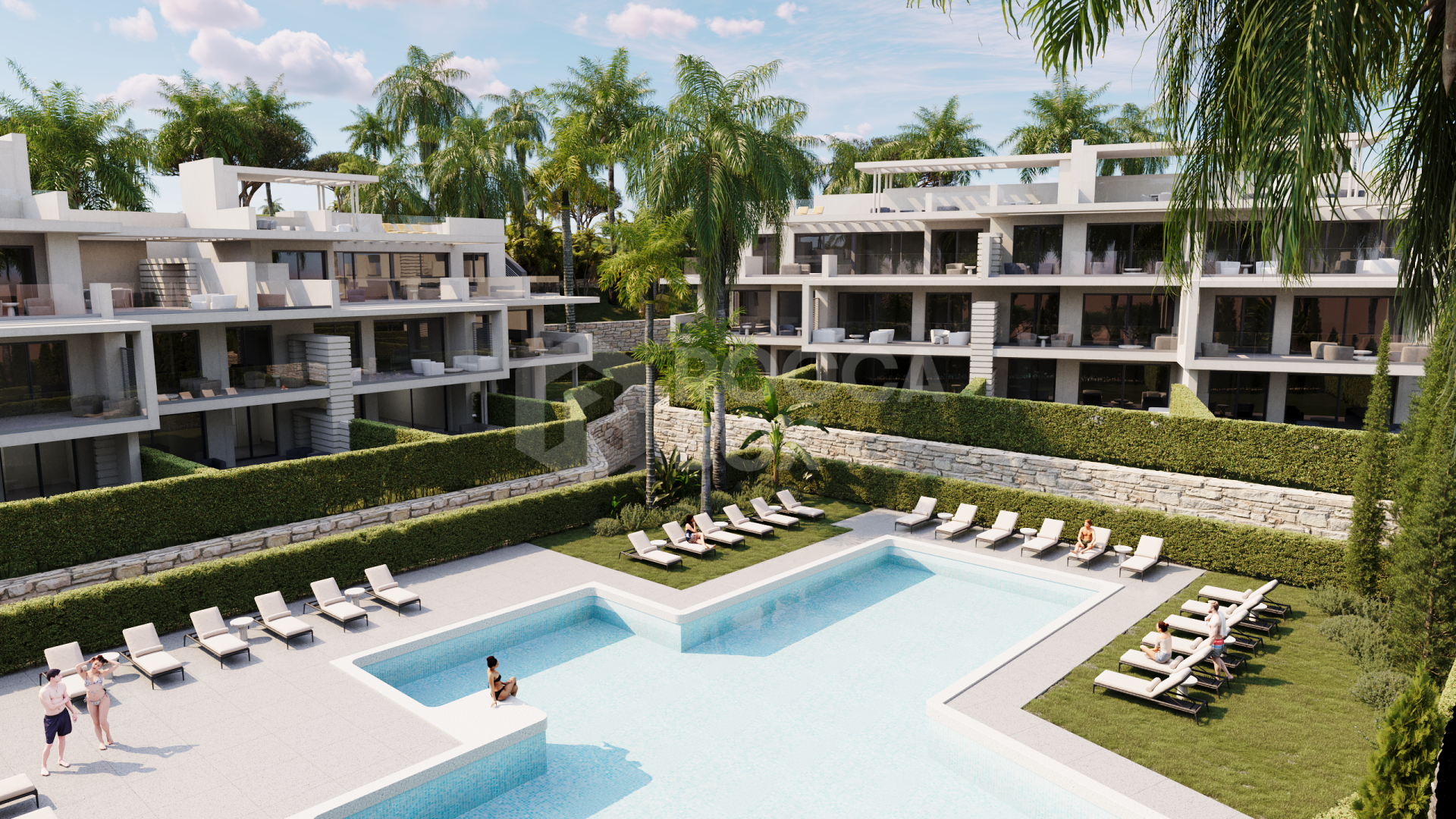 Elegant 3-Bedroom Apartment with Stunning Views in Estepona