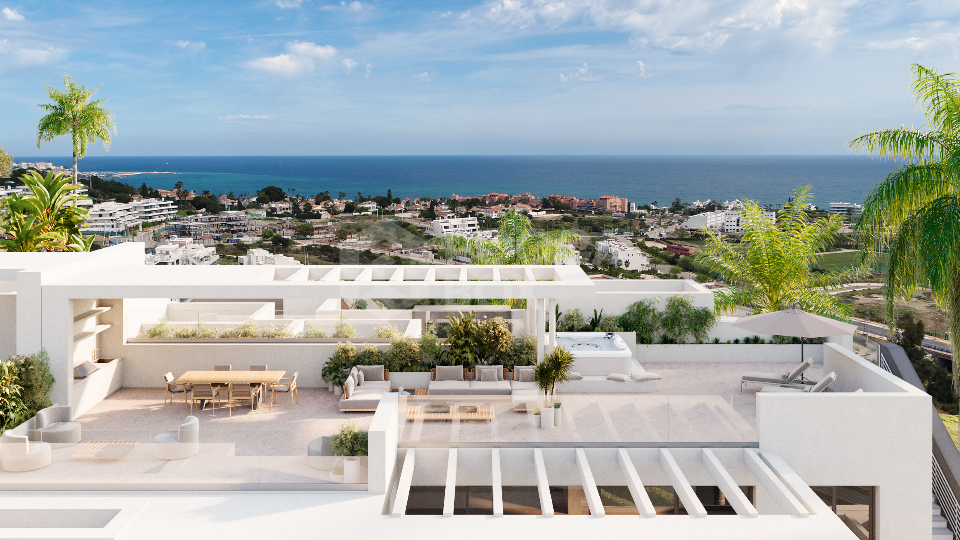 Elegant 3-Bedroom Apartment with Stunning Views in Estepona
