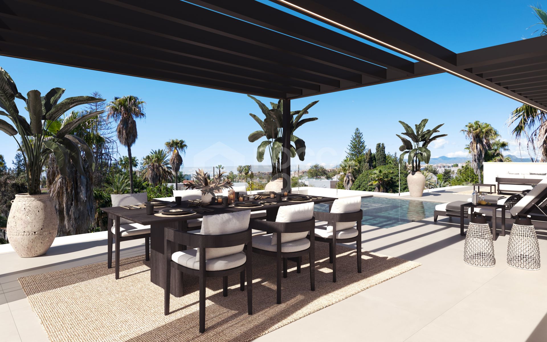 Luxury 4-Bedroom Villa with Panoramic Views in Marbella