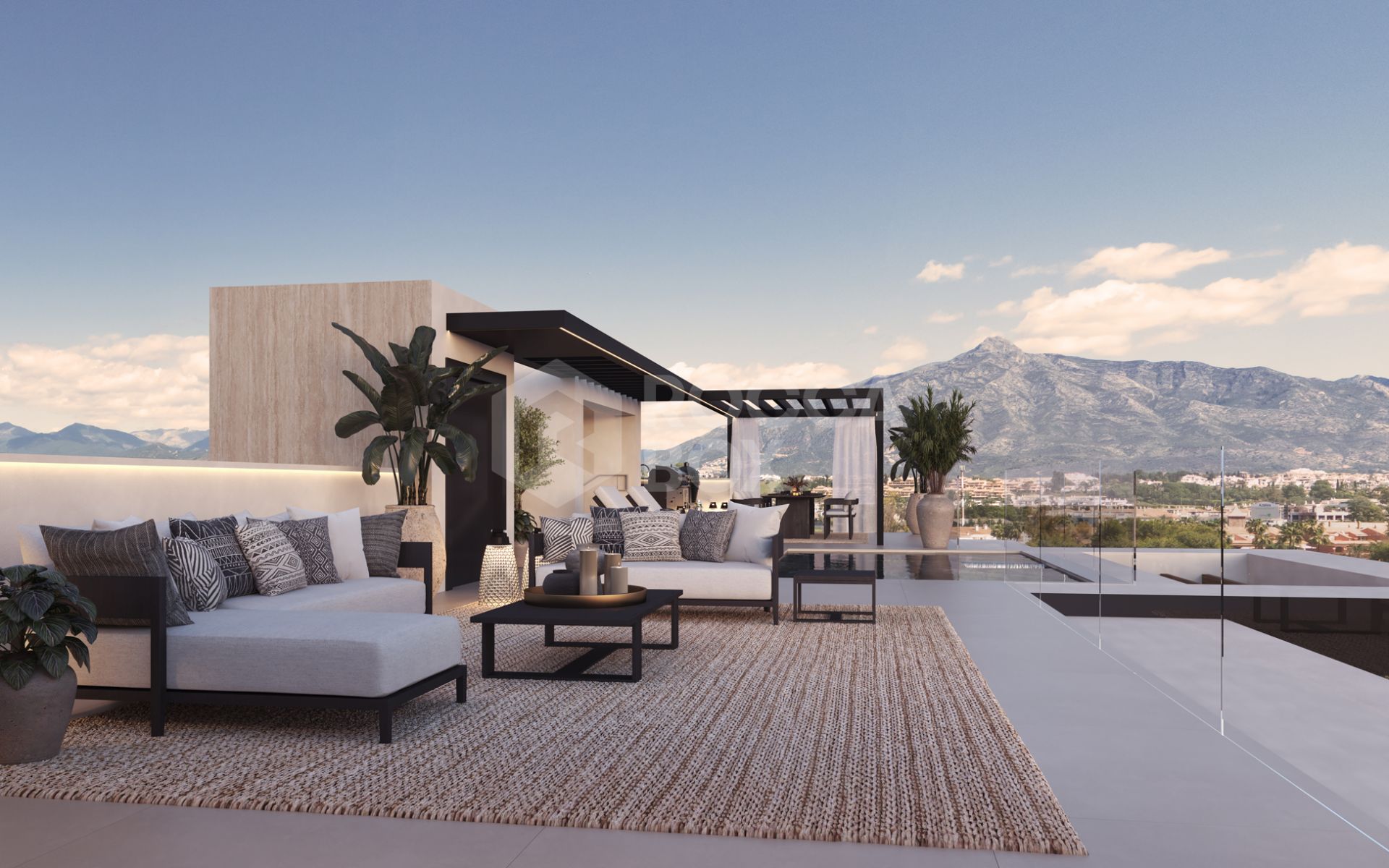 Luxury 4-Bedroom Villa with Panoramic Views in Marbella