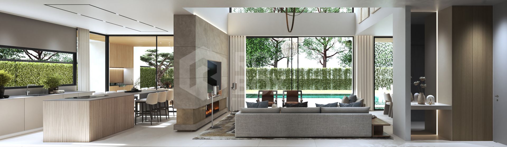 Luxury 4-Bedroom Villa with Panoramic Views in Marbella
