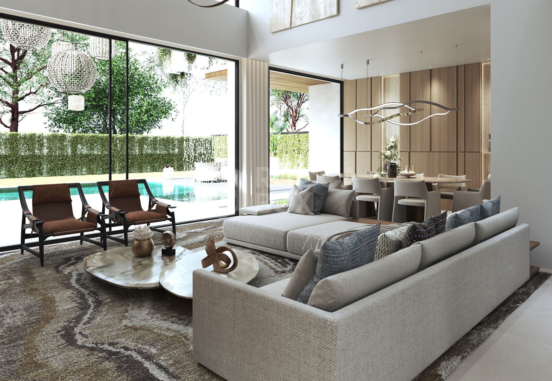Luxury 4-Bedroom Villa with Panoramic Views in Marbella