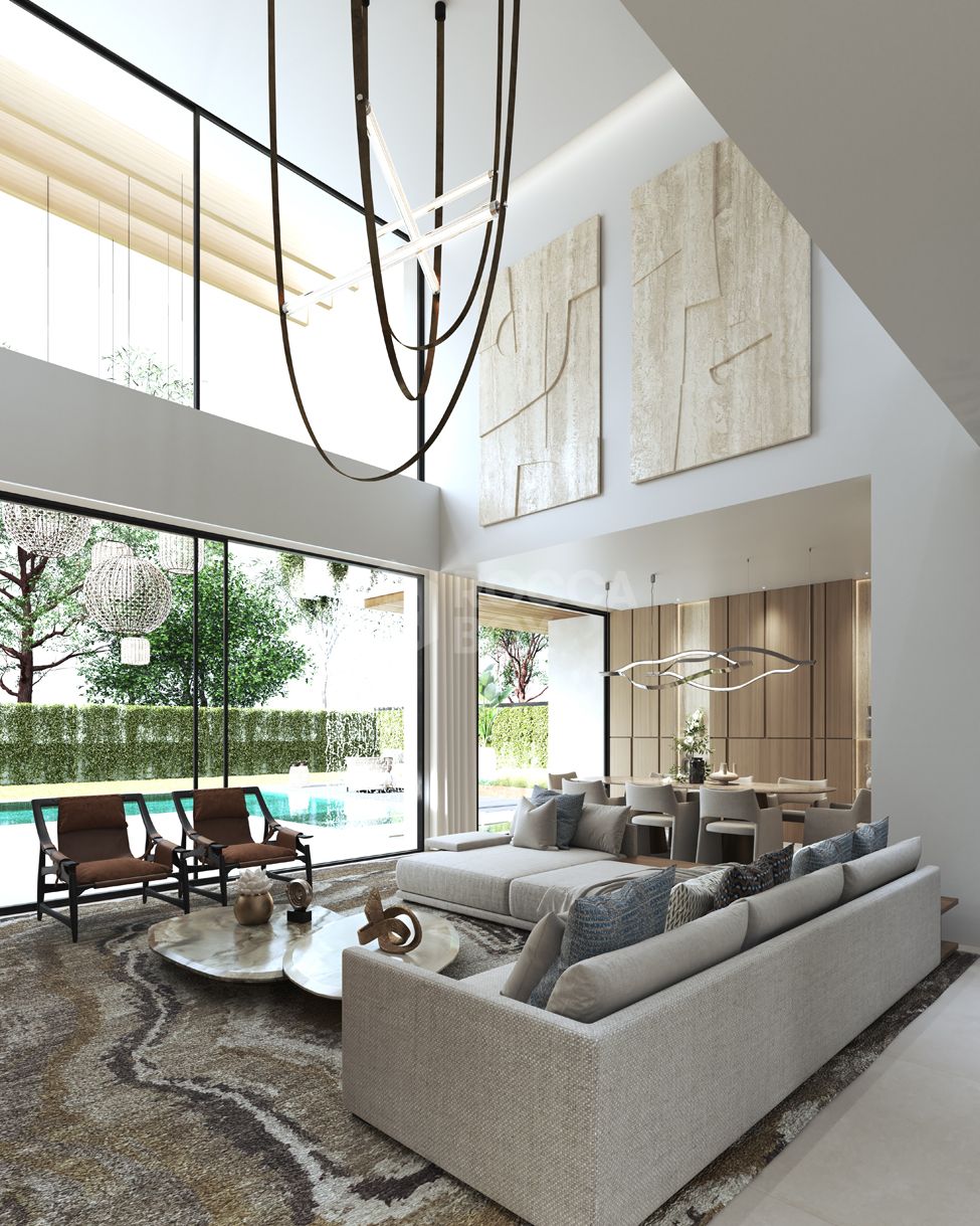 Luxury 4-Bedroom Villa with Panoramic Views in Marbella