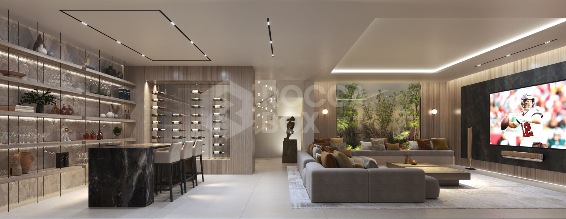 Luxury 4-Bedroom Villa with Panoramic Views in Marbella
