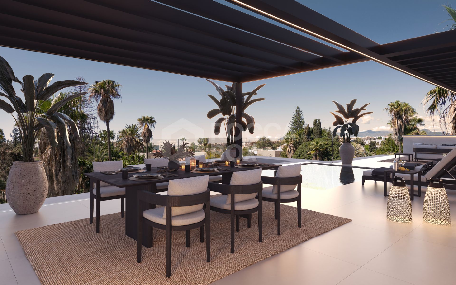 Luxury 4-Bedroom Villa with Panoramic Views in Marbella