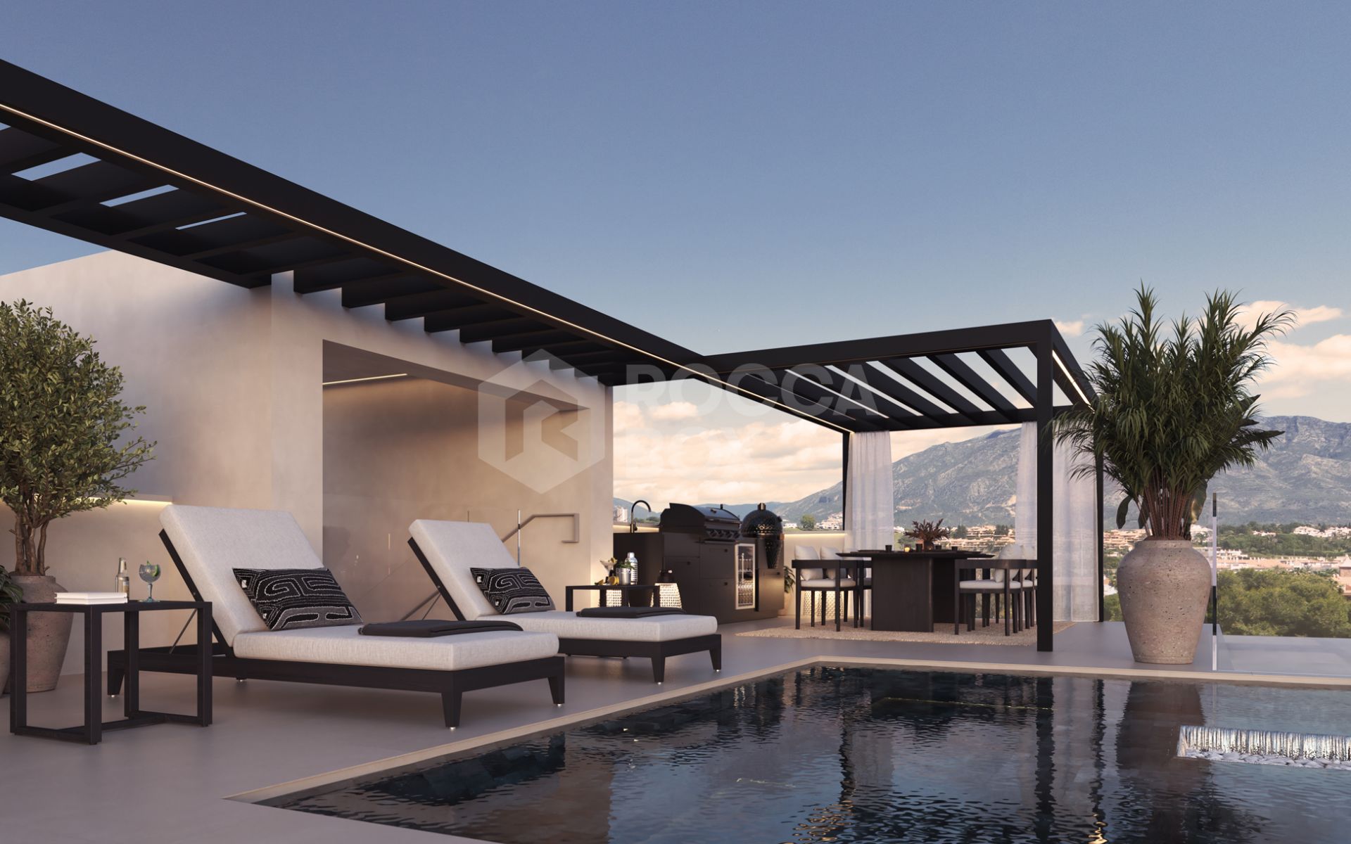 Luxury 4-Bedroom Villa with Panoramic Views in Marbella