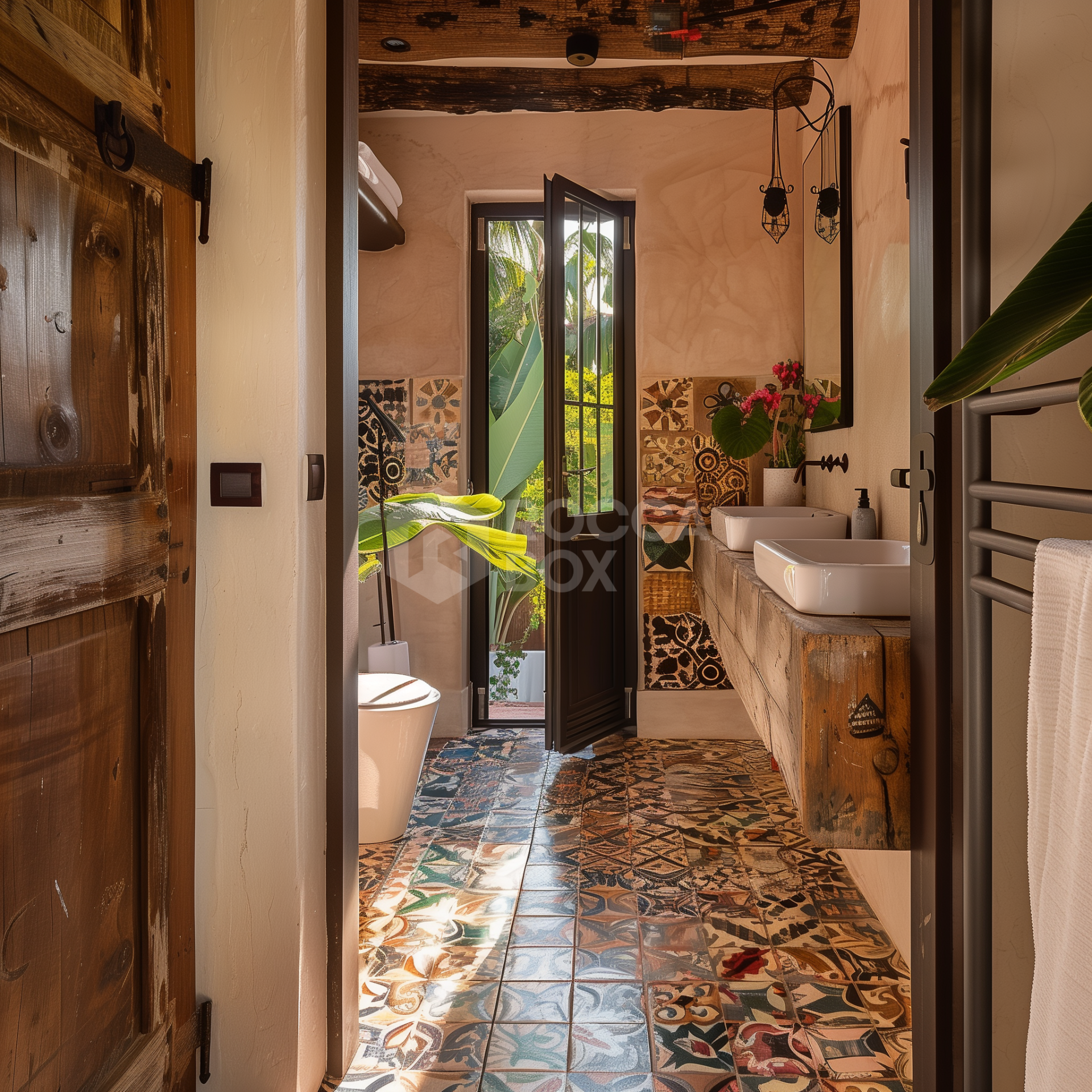 Bohemian-inspired haven in Marbella's heart, where Andalusian charm meets eclectic elegance