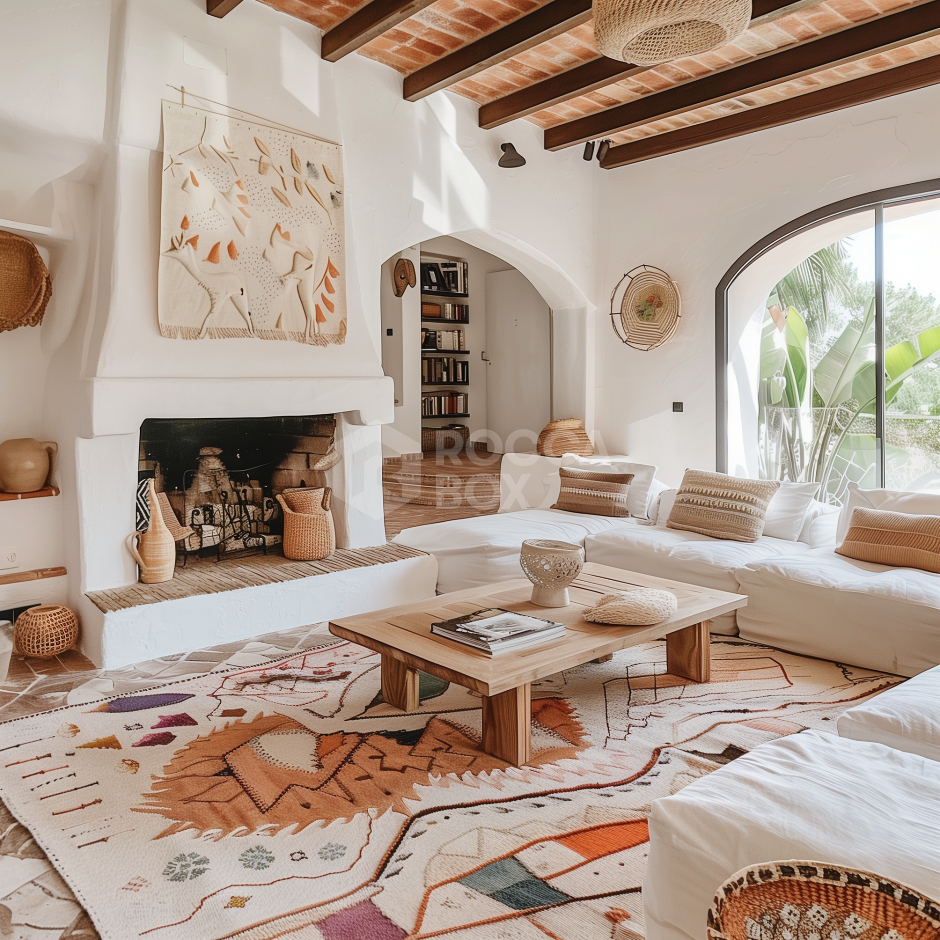 Bohemian-inspired haven in Marbella's heart, where Andalusian charm meets eclectic elegance