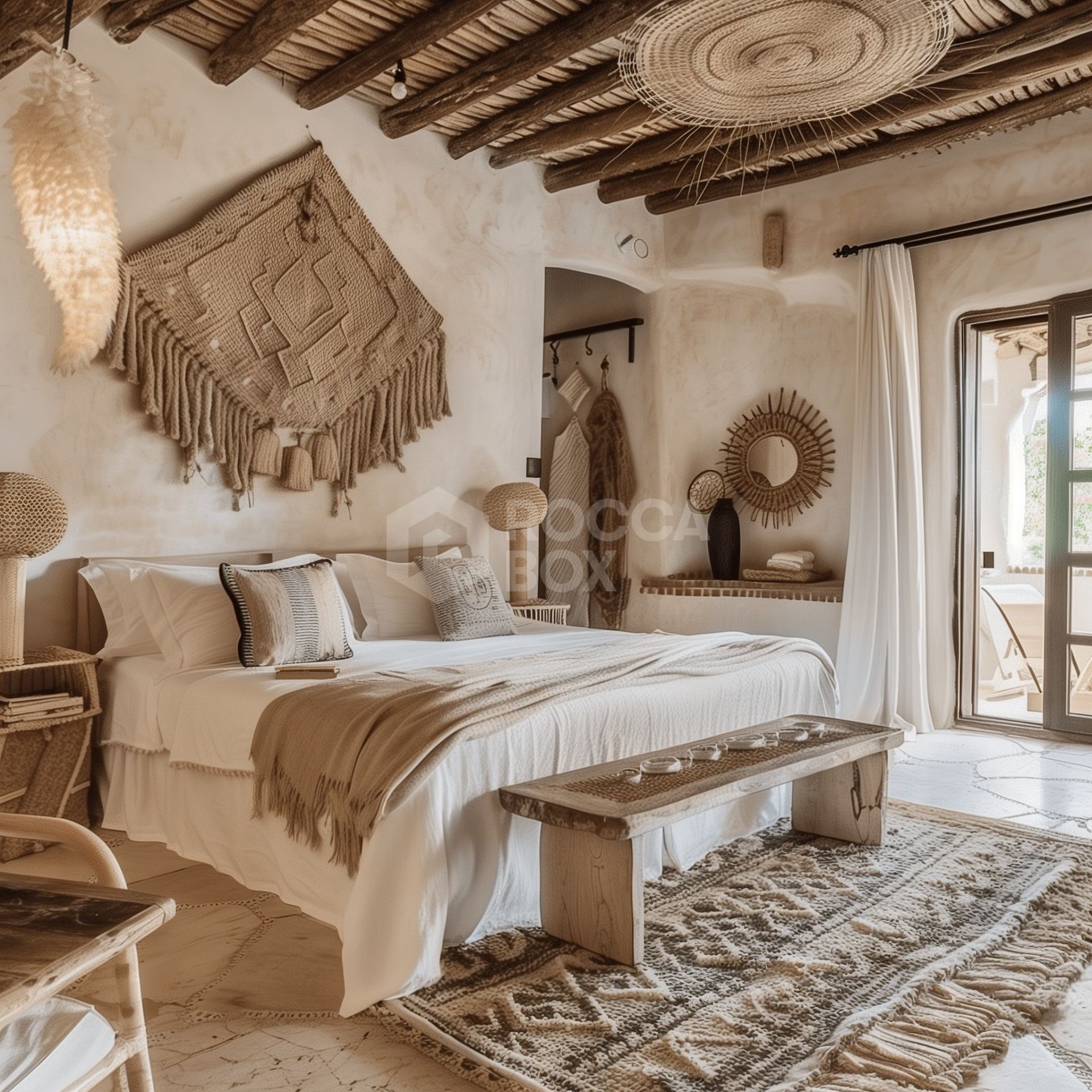 Bohemian-inspired haven in Marbella's heart, where Andalusian charm meets eclectic elegance