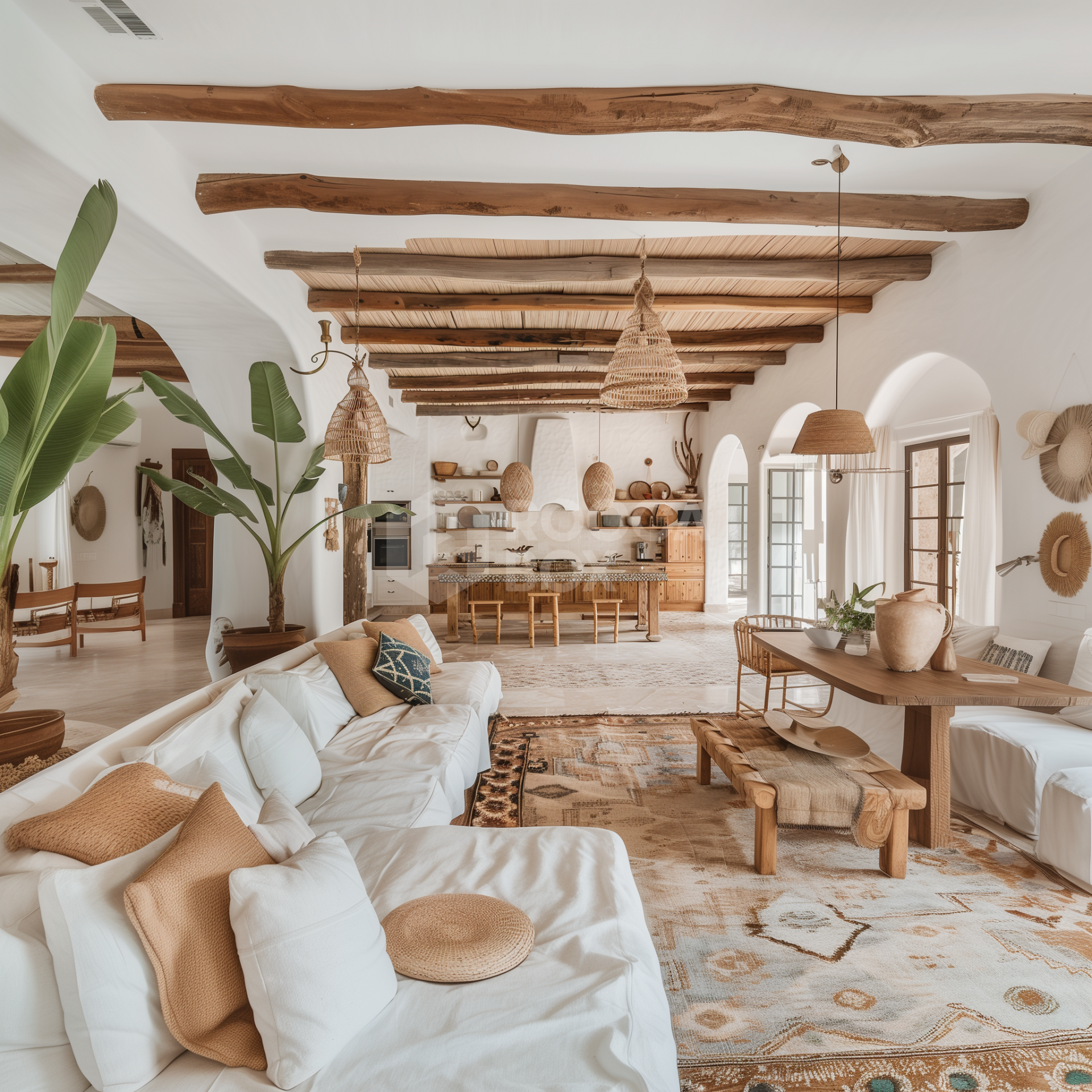 Bohemian-inspired haven in Marbella's heart, where Andalusian charm meets eclectic elegance