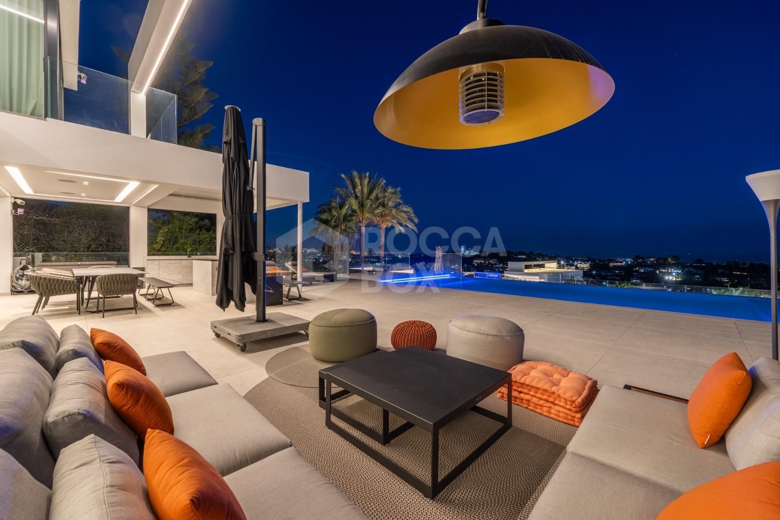 Luxury Villa with Modern Amenities in Altos del Paraiso, Benahavis, Malaga