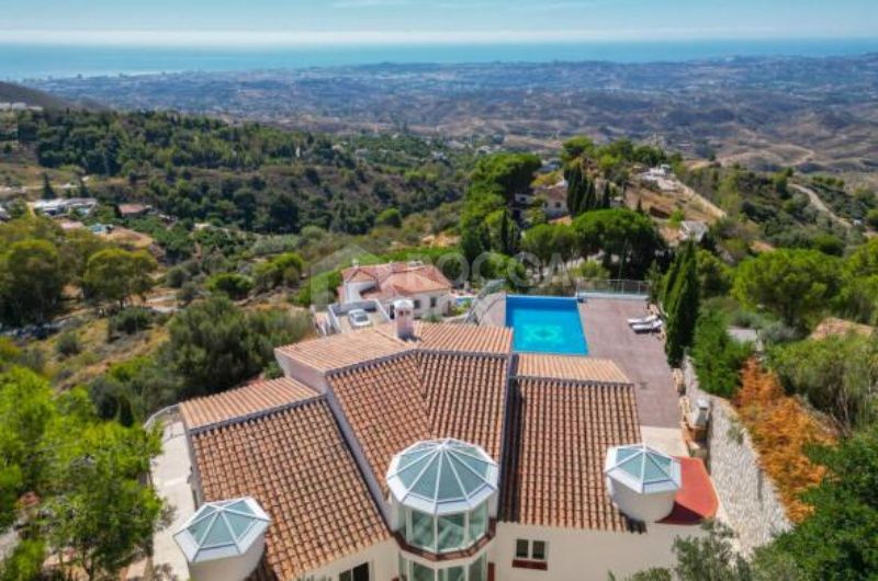 Spectacular Sea View Villa for Sale in Mijas