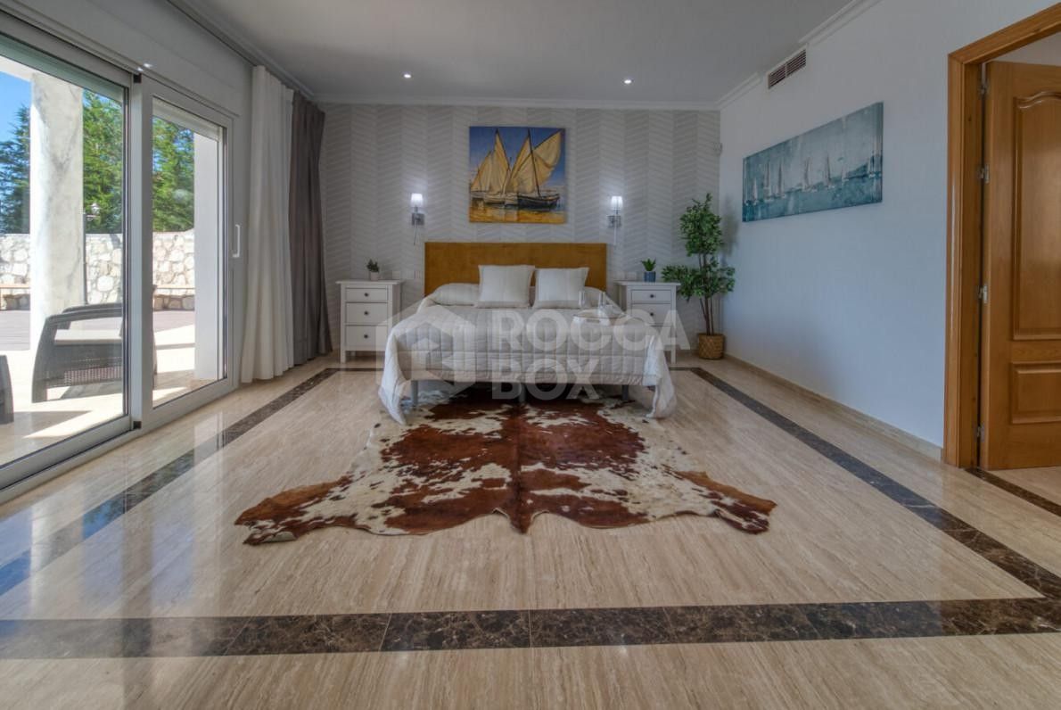 Spectacular Sea View Villa for Sale in Mijas