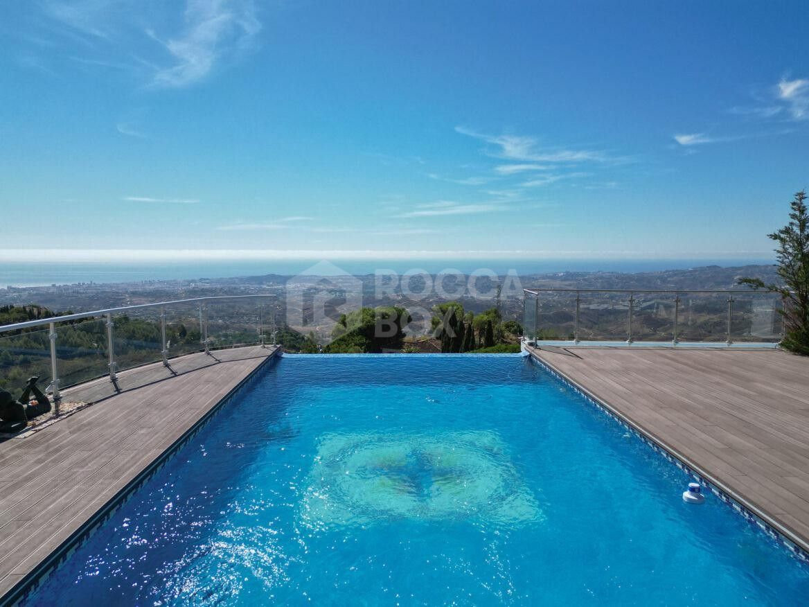 Spectacular Sea View Villa for Sale in Mijas