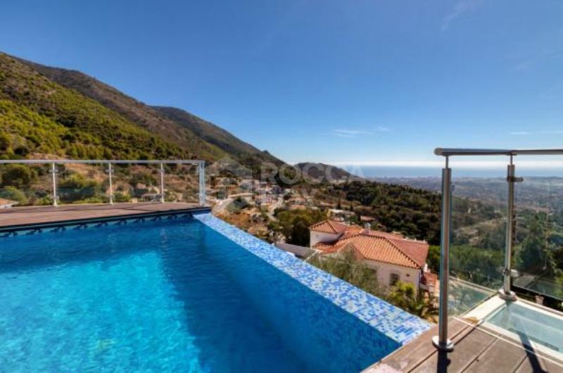 Spectacular Sea View Villa for Sale in Mijas