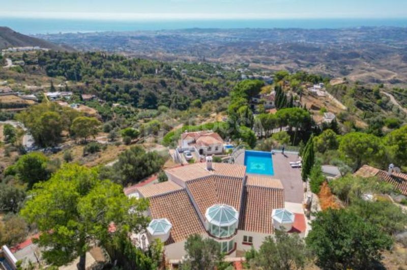 Spectacular Sea View Villa for Sale in Mijas