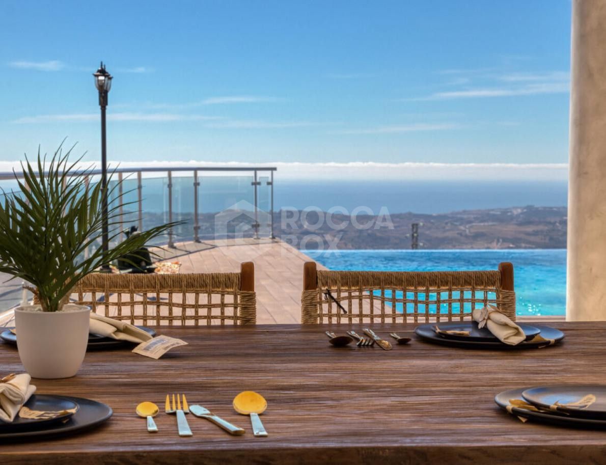 Spectacular Sea View Villa for Sale in Mijas