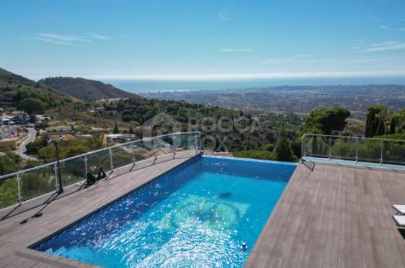 Spectacular Sea View Villa for Sale in Mijas