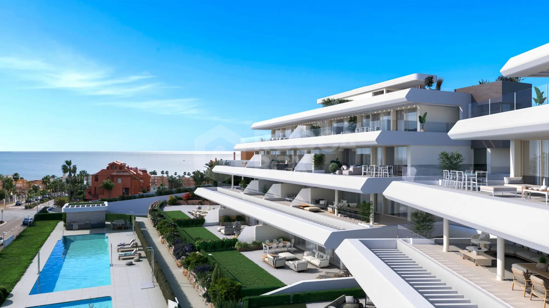 Luxury 3-Bed, 3-Bath Apartment with Panoramic Sea Views