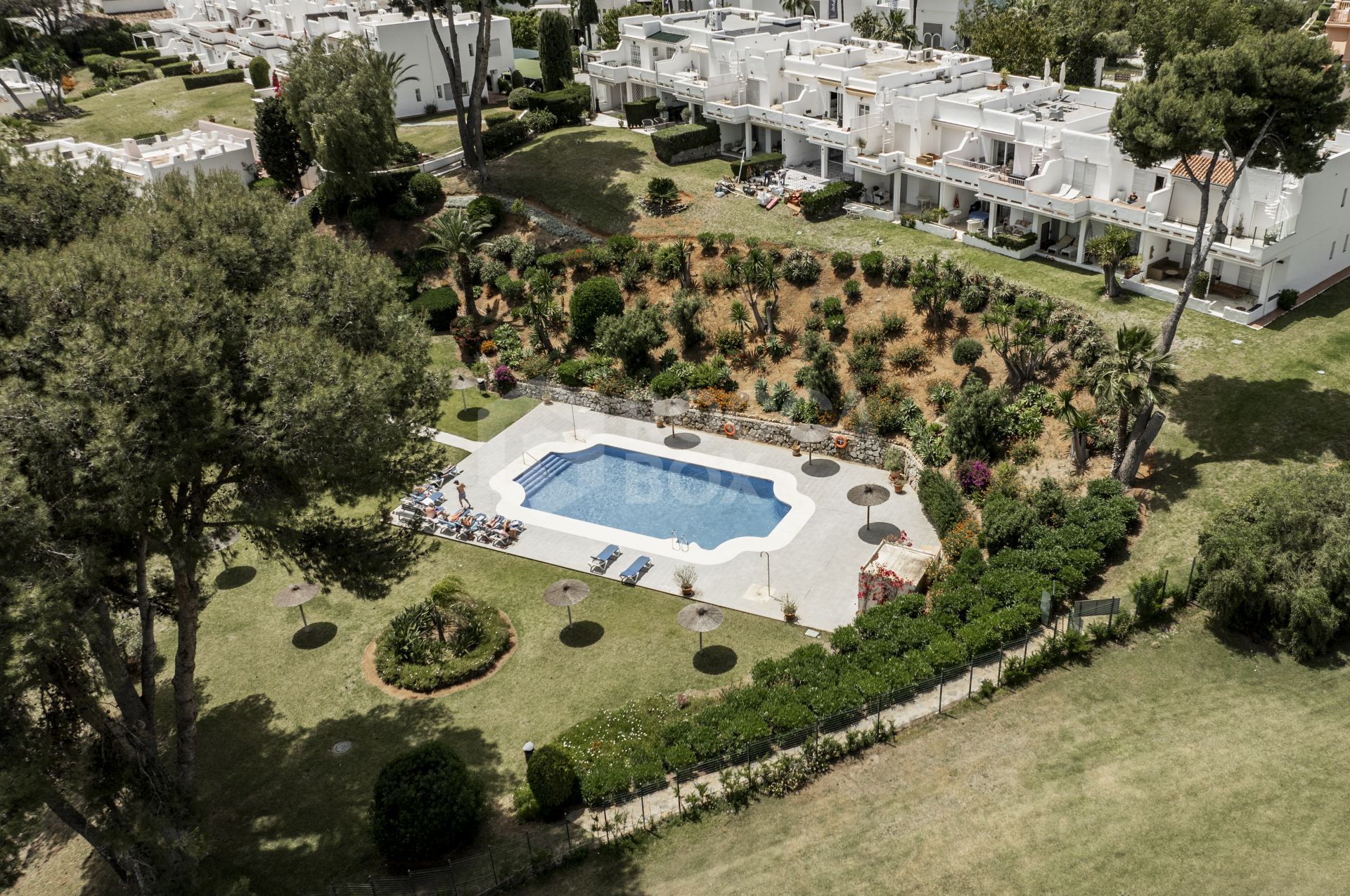 A Frontline Golf Townhouse for Sale in Marbella